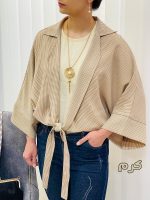 شومیز جلو گره ای چهارخونه