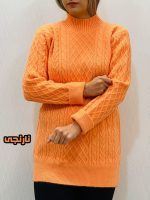 پلیور بافت زنجیری زنانه