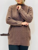 پلیور بافت زنجیری زنانه