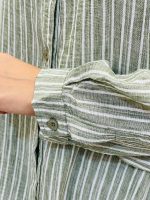شومیز لینن راه راه زنانه