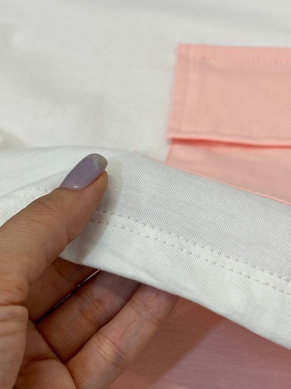 تیشرت کراپ باکسی زنانه