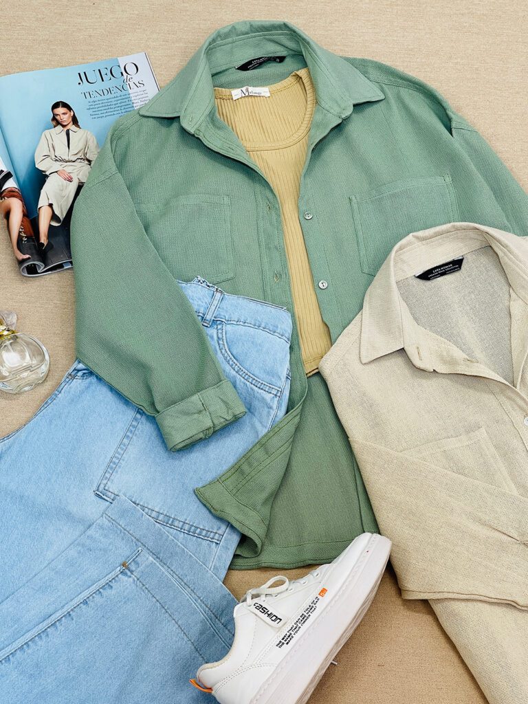 شومیز مانتویی کنفی