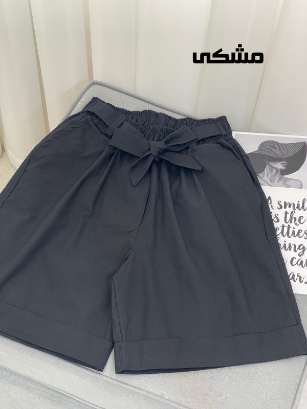 شورتک لینن شیک زنانه