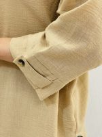 شومیز باکسی لینن