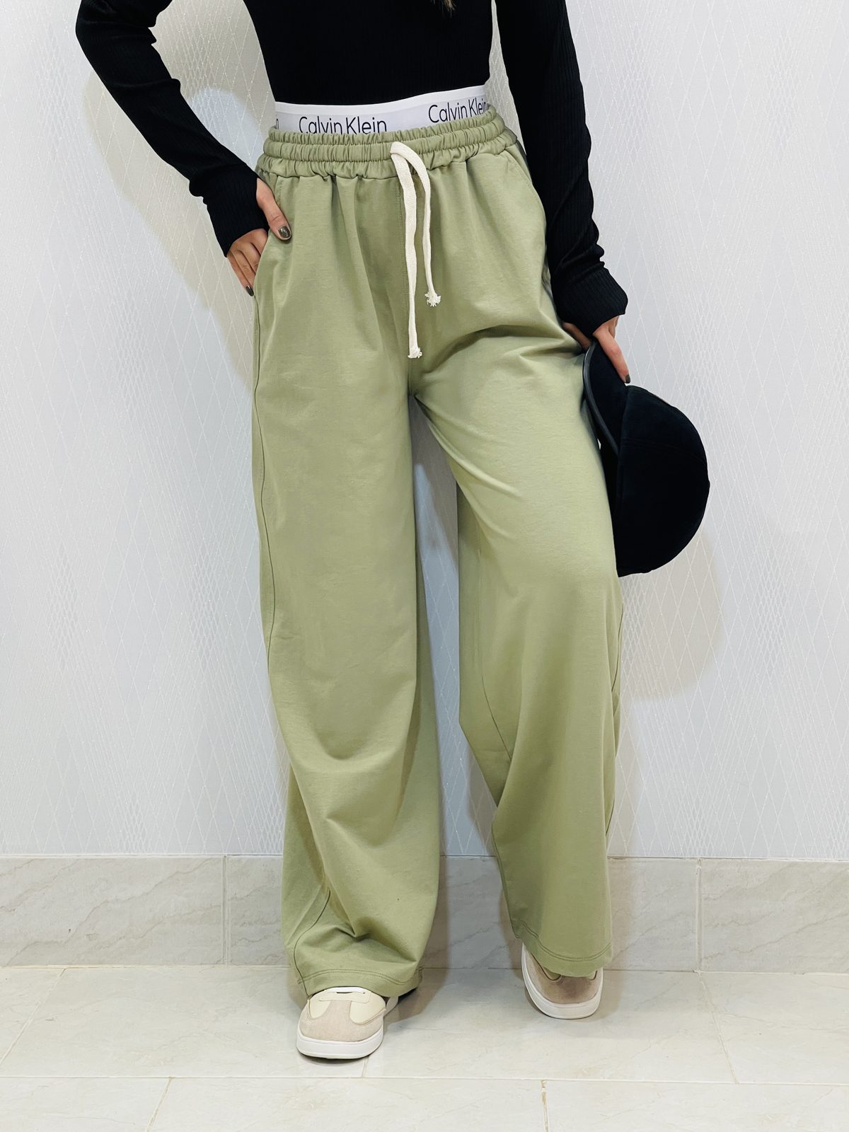 شلوار بگ دورس زنانه کلوین کلاین شلوار بگ دورس زنانه کلوین کلاین