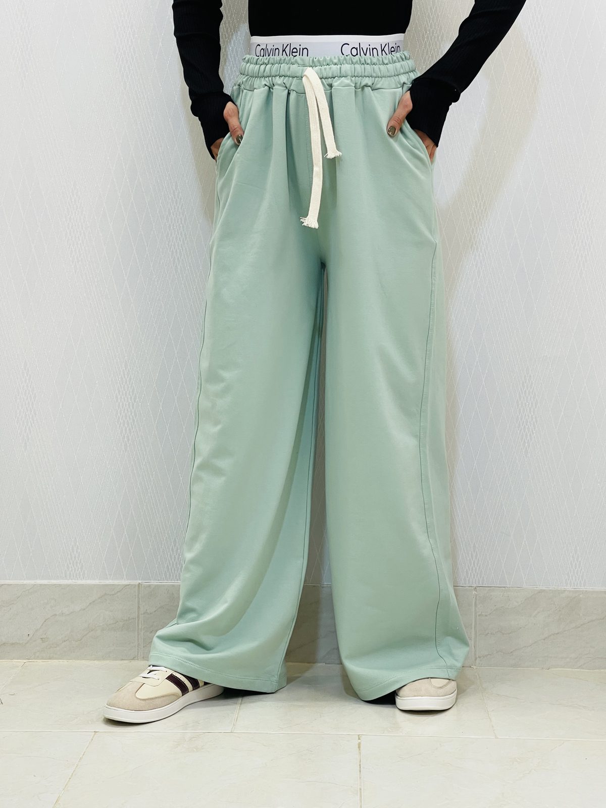 شلوار بگ دورس زنانه کلوین کلاین شلوار بگ دورس زنانه کلوین کلاین