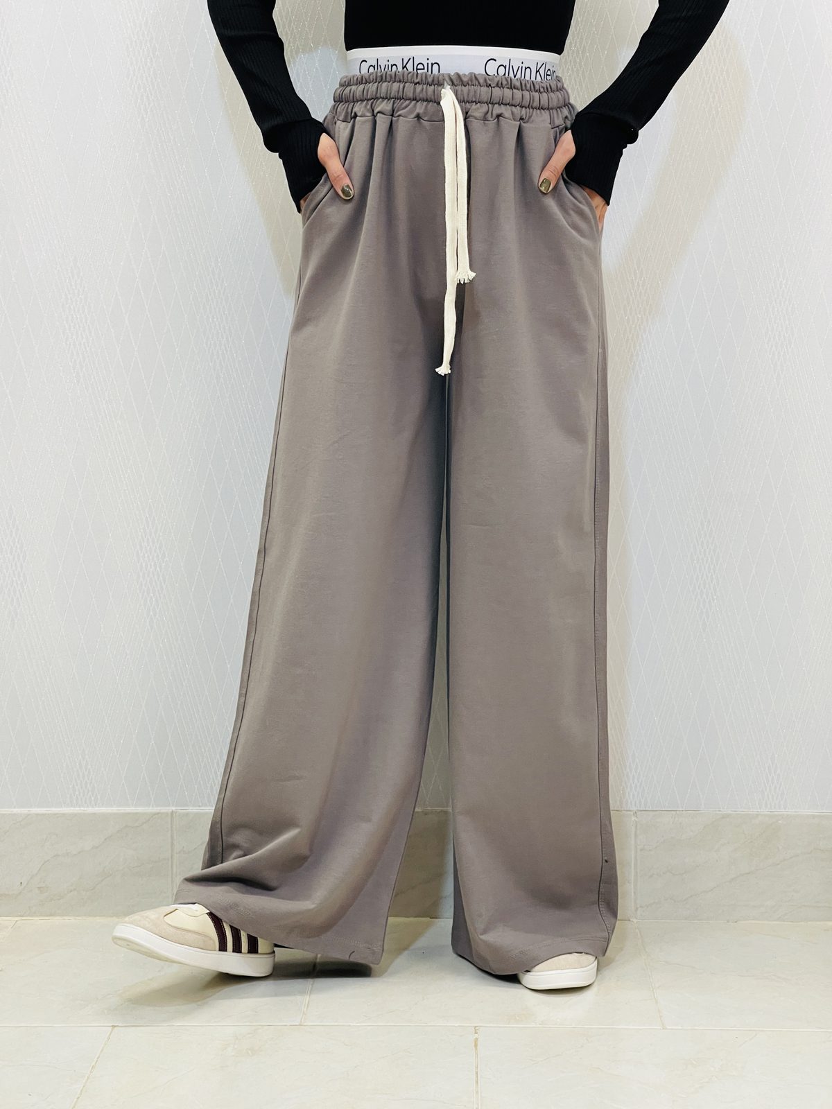 شلوار بگ دورس زنانه کلوین کلاین شلوار بگ دورس زنانه کلوین کلاین