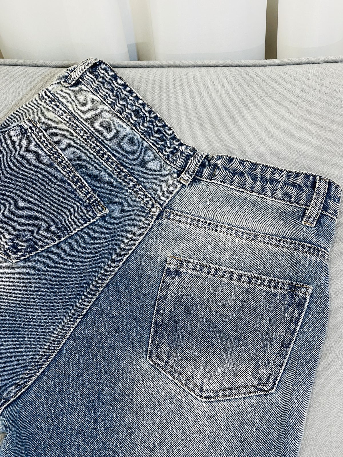 شلوار جین بگ شافل زنانه شلوار جین بگ شافل زنانه