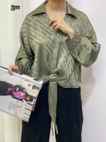 شومیز مجلسی جلو گره ای