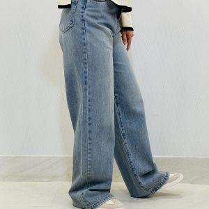 شلوار جین فول بگ زنانه