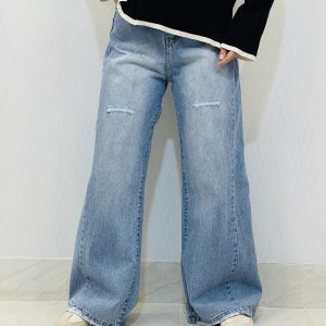 شلوار جین شافل بگ زنانه