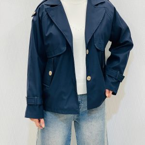 ترنچ کت داخل خز شیک زنانه