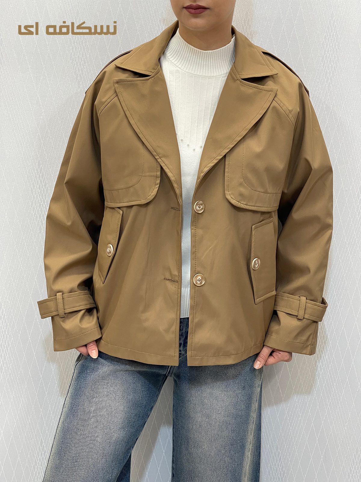 ترنچ کت داخل خز شیک زنانه ترنچ کت داخل خز شیک زنانه