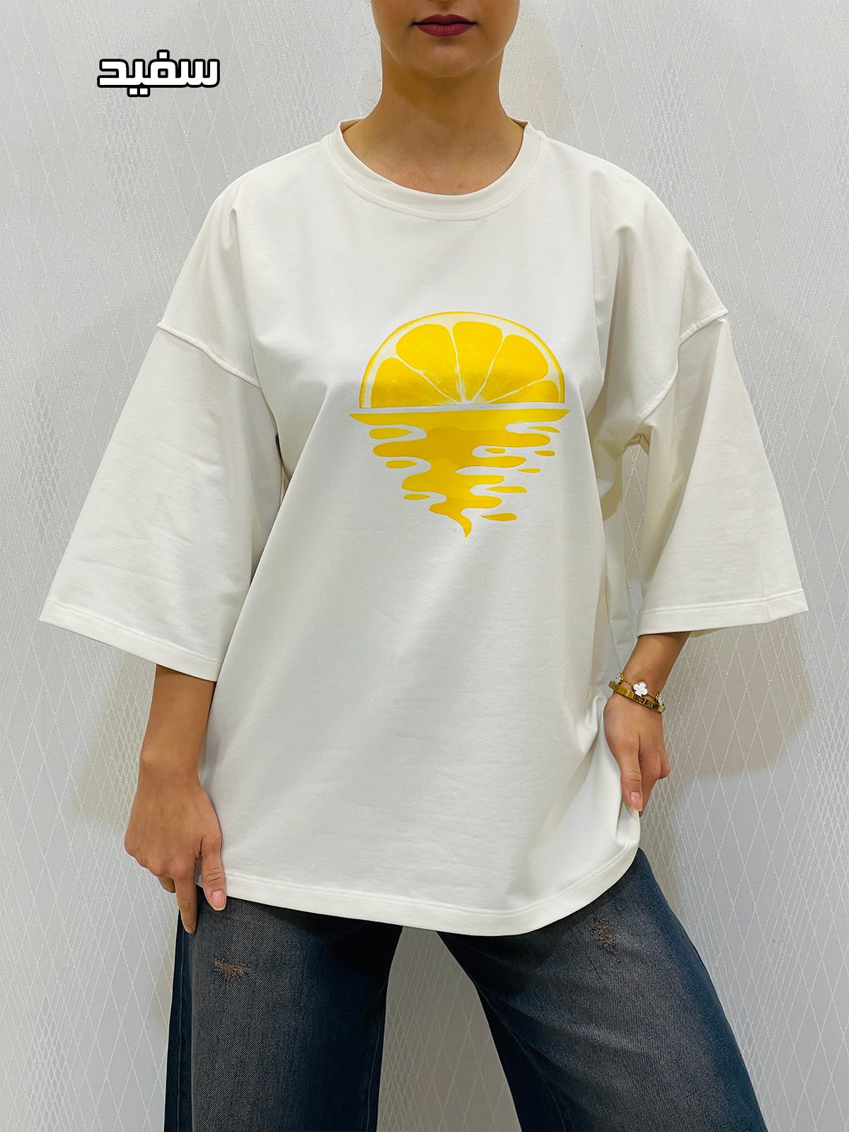 تیشرت باکسی پاستیلی زنانه تیشرت باکسی پاستیلی زنانه