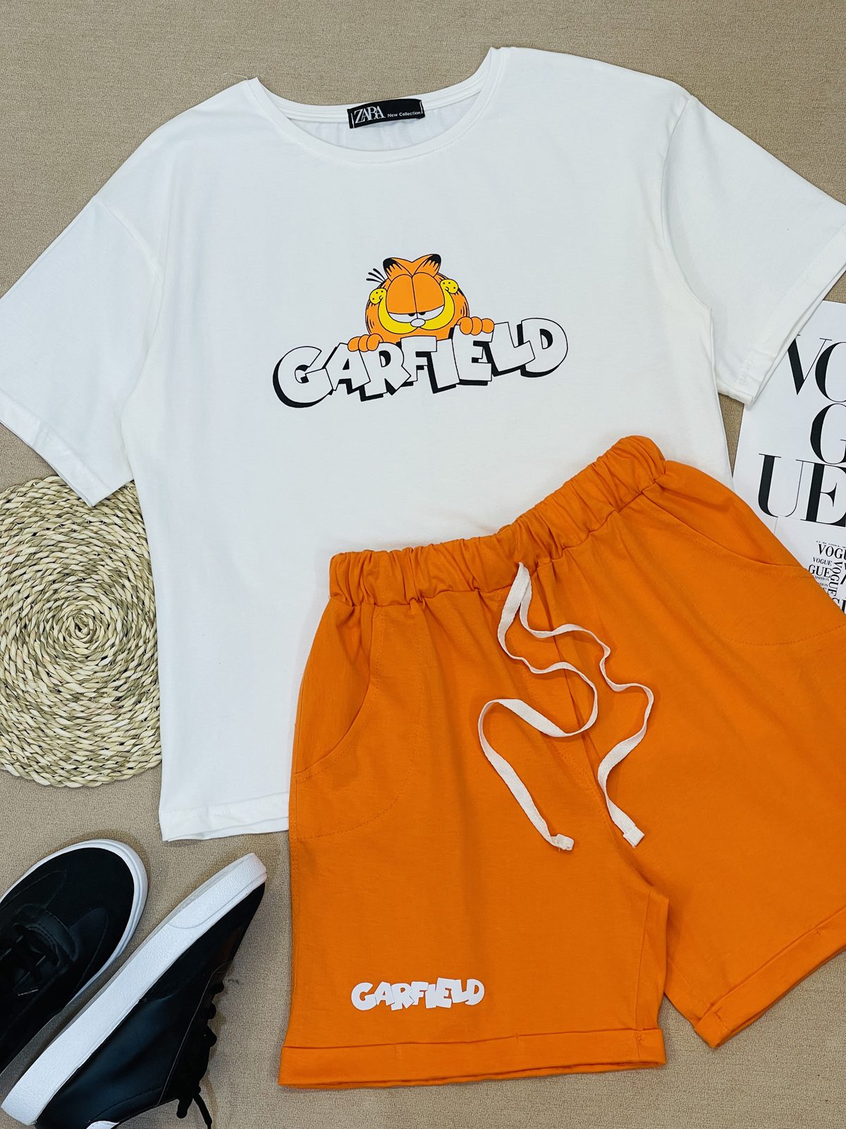 ست تیشرت و شورتک گارفیلد ست تیشرت و شورتک گارفیلد