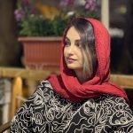 شال نخی دور تور شیک زنانه