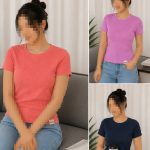 تیشرت کراپ کبریتی زنانه