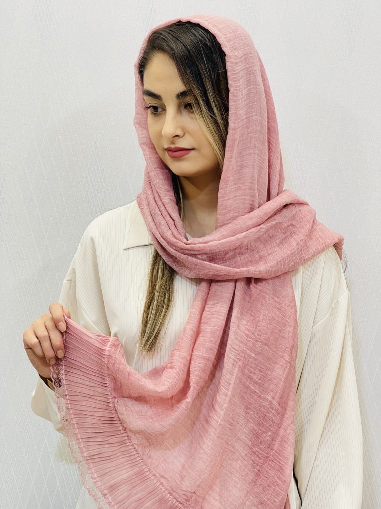 شال نخی پایین تور شیک