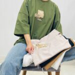 تیشرت باکسی مینیمال زنانه