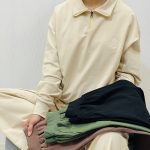 ست بلوز نیم زیپ و شلوار دورس زنانه