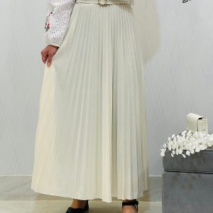 دامن پلیسه شیک زنانه 1306