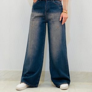 شلوار جین فول بگ زنانه 1303