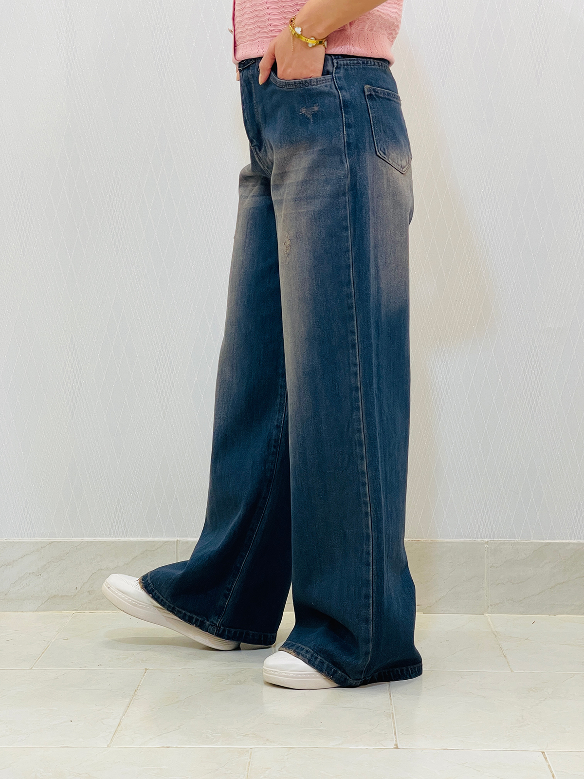 شلوار جین فول بگ شلوار جین فول بگ زنانه