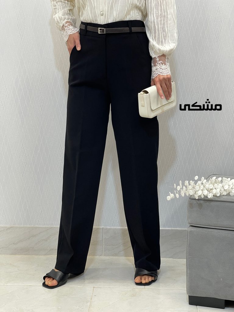 شلوار نیم بگ مازراتی زنانه