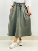 دامن کلوش لینن شیک زنانه