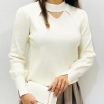 بلوز بافت مجلسی شیک زنانه